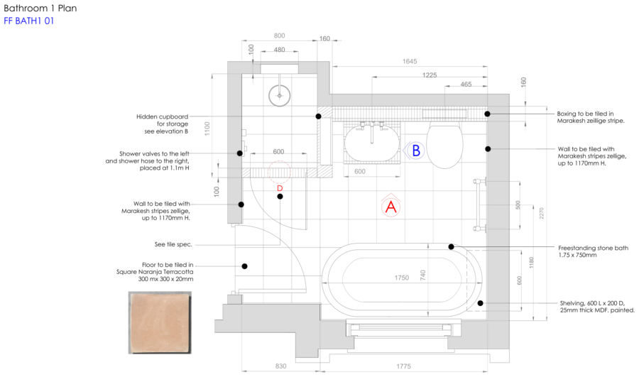Bathroom plan - Bathrooms