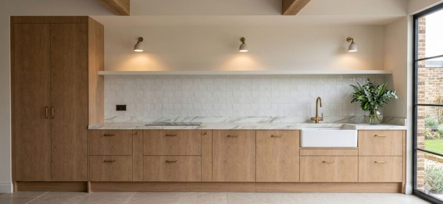 Oak kitchen - Renders